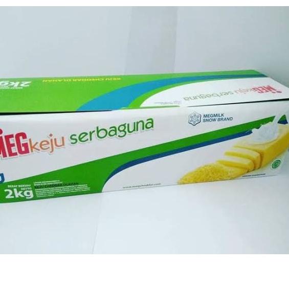 

♘ Keju Cheddar - Cheese Cheddar Meg Serbaguna 2kg ✼