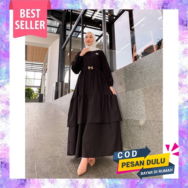 Gamis / Dress Dewasa Remaja Hijau Mint Jumbo Lucu Cantik Modis Kekinian M L Xl Xxl Terbaru 2023 Baju