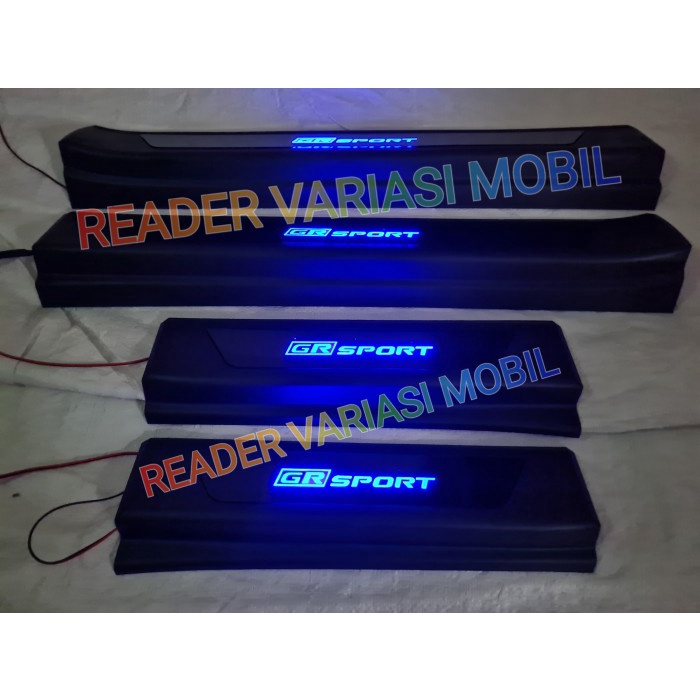 Terlaris Sill Plate Sillplate Samping Side Scuff Plate Rush 2022 Gr Sport Lampu