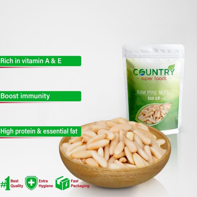 

Raw Pine Nuts | Kacang Pinus Mentah | 125gr