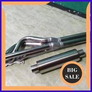 Paket Knalpot Racing Header 421 Panjang Plus Resonator Daihatsu Grand Max - Gran Max 1M4R23 perkakas