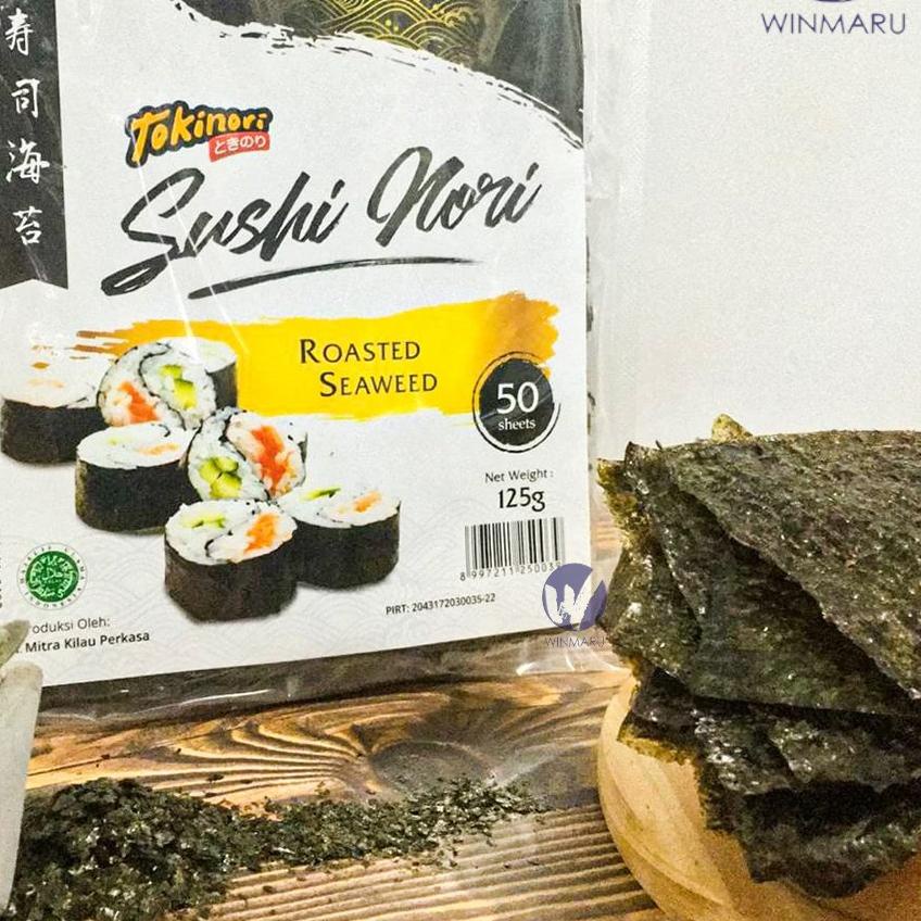 

֍ Tokinori Sushi Nori Seaweed Rumput Laut 50 sheets/lembar ✴