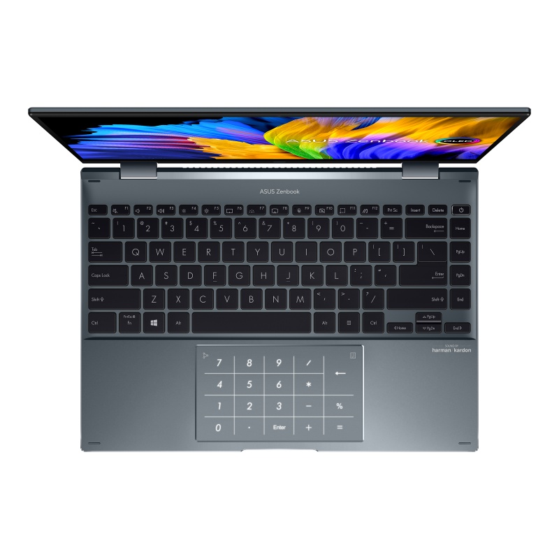 LAPTOP ASUS ZENBOOK FLIP 14 OLED UP5401ZA OLEDS551 TOUCH I5 12500H RAM 8GB 512GB SSD IRISXE  2.8K 90HZ 2IN1 NPAD FP PEN