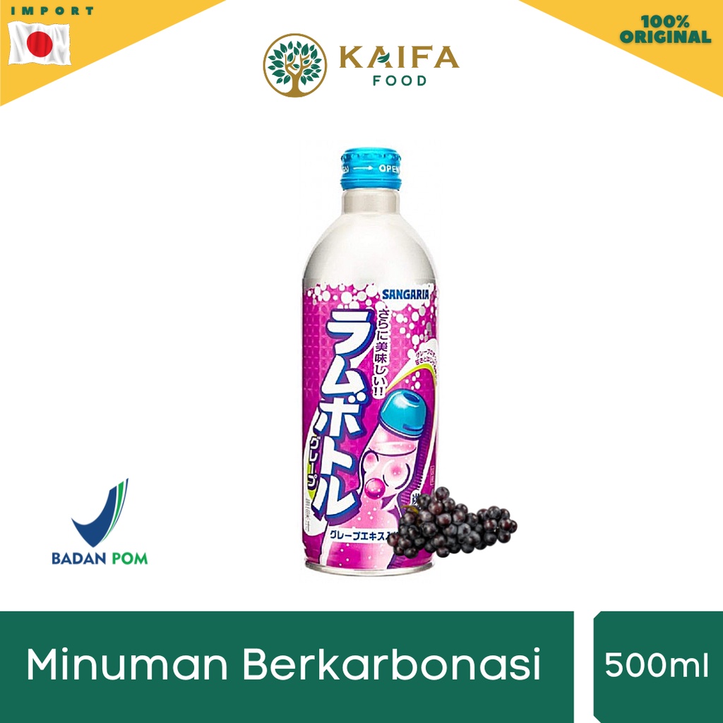 

Sangaria Ramu Bottle - Minuman Berkarbonasi khas Jepang
