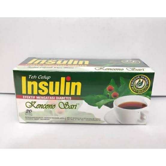 

TEH CELUP TEH INSULIN KENCONO SARI EKSTRAK DAUN INSULINE HERBAL TEA DIABET KENCING MANIS DIABETES MELLITUS GULA DARAH