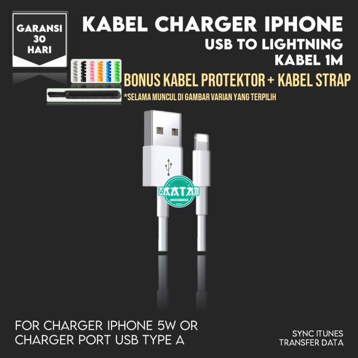 Charger Charger Adapter Iphone 5 5S 6 6S 7 7 Plus Se 5W Original Oem