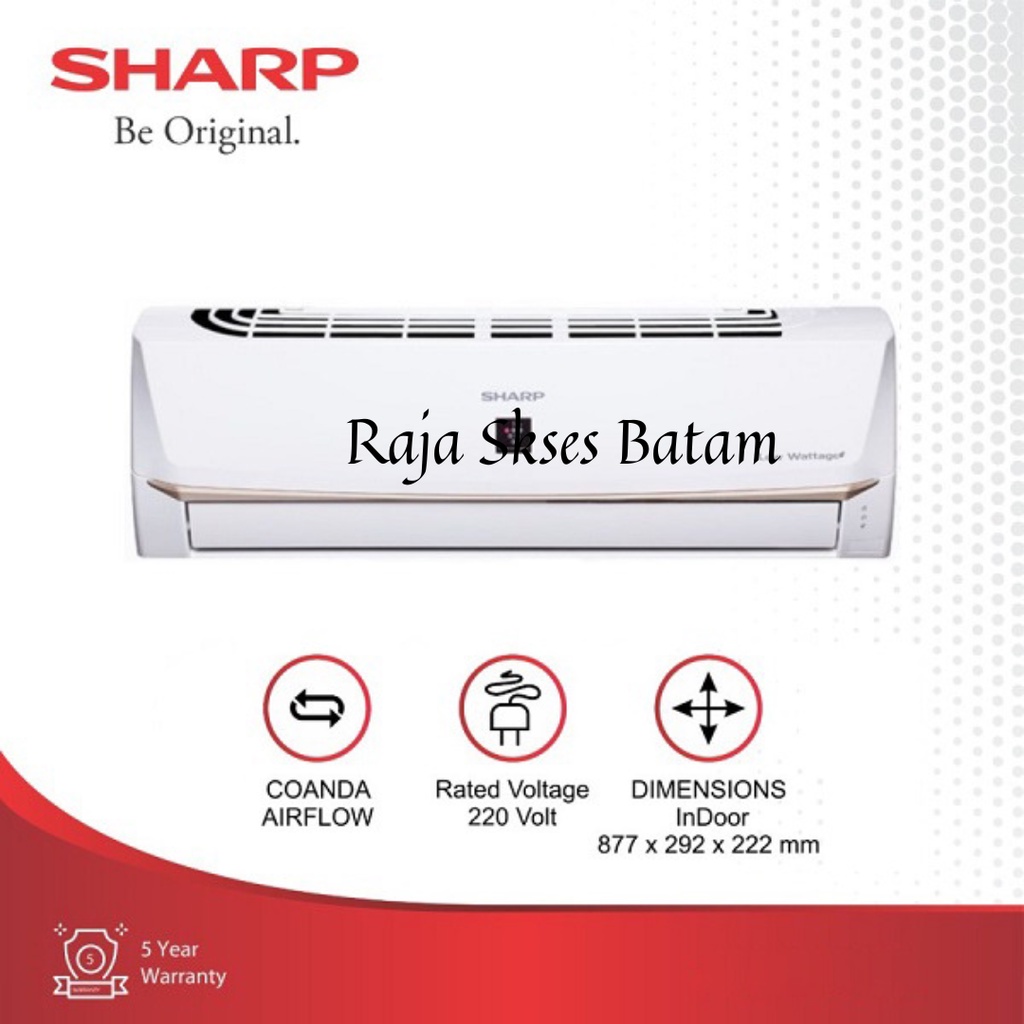 AC Sharp Ion Plasma Low Watt 1 PK AH-AP9UHL AHAP9UHL BATAM