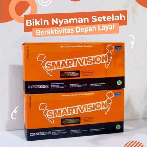 SMART VISION Suplemen Obat Kesehatan Mata Minus - Plus - Slinder Ampuh 100%