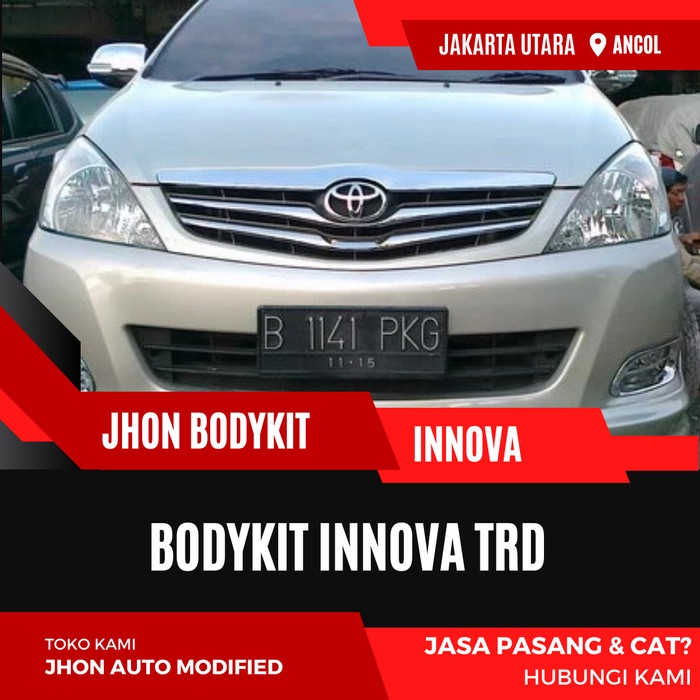 BODYKIT INNOVA TRD 2009 2010 2011 BODYKIT TOYOTA INNOVA TRD