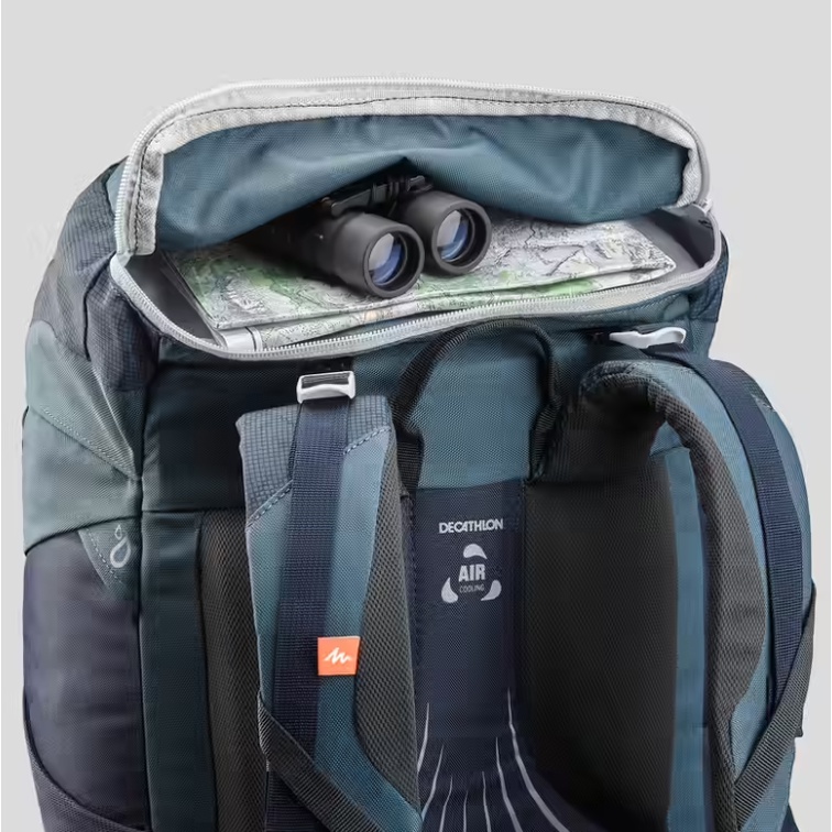 QUECHUA  MH100 Tas Ransel 40L Camping Backpack Hiking Nyaman