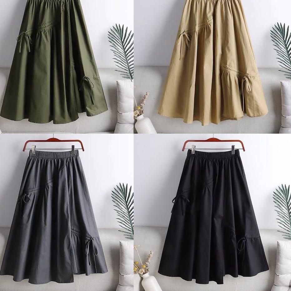 Termurah DANIELA SKIRT - rok linen / linen skirt / rok wanita / rok casual ??