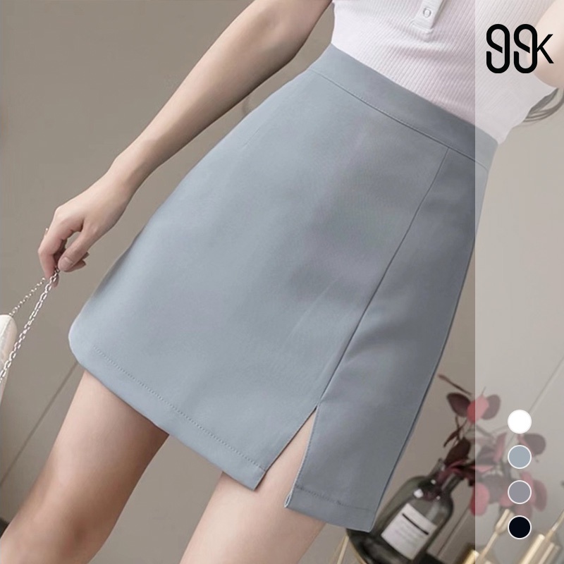 Mini Skirt With Side Split 1115 (S - XL)