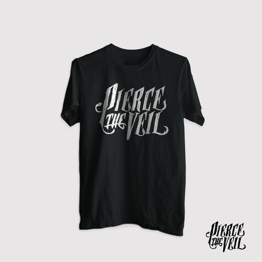 Kaos Band Pierce The Veil - Logo