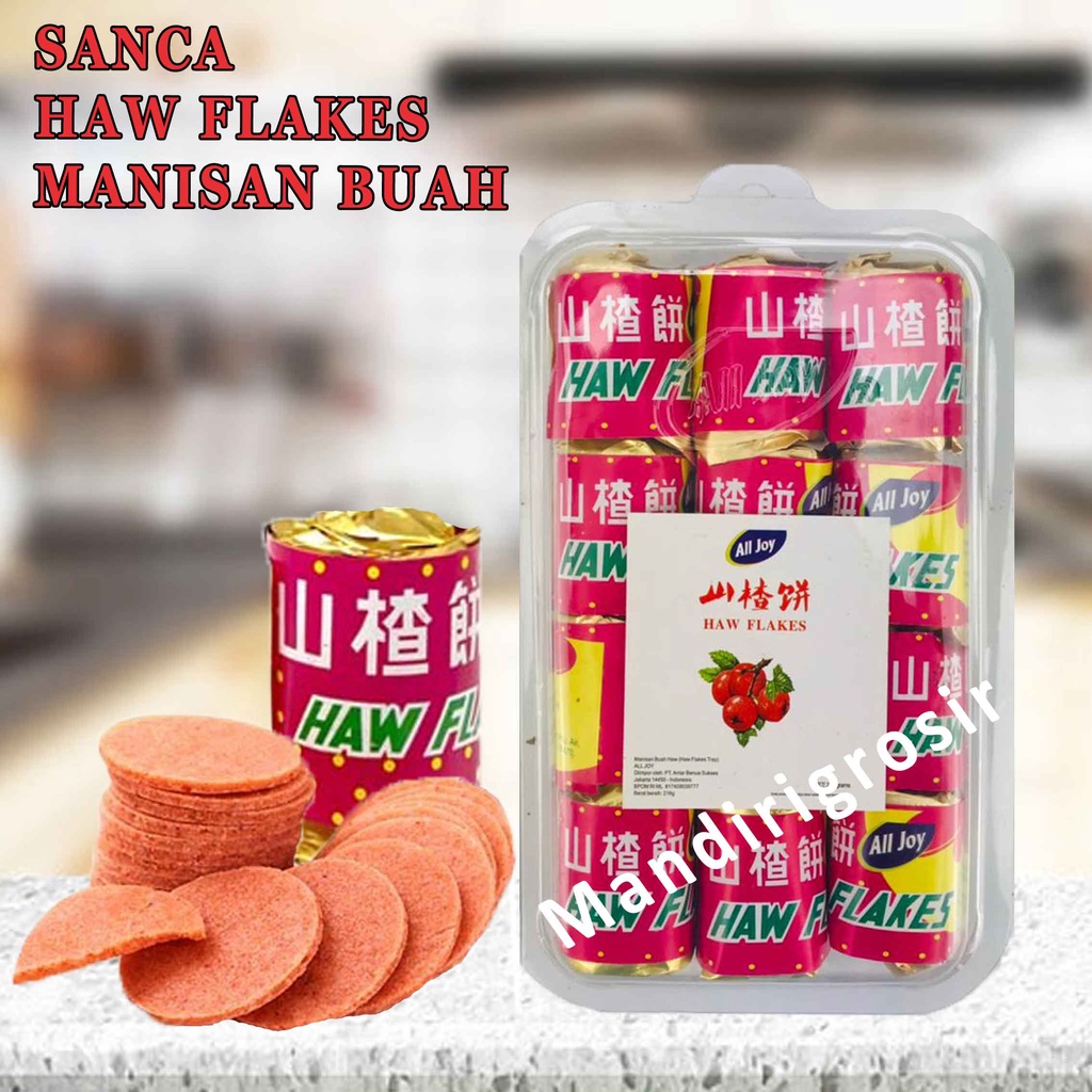 

Manisan Buah* Sanca Haw Flakes* Permen Jadul* Permen Buah