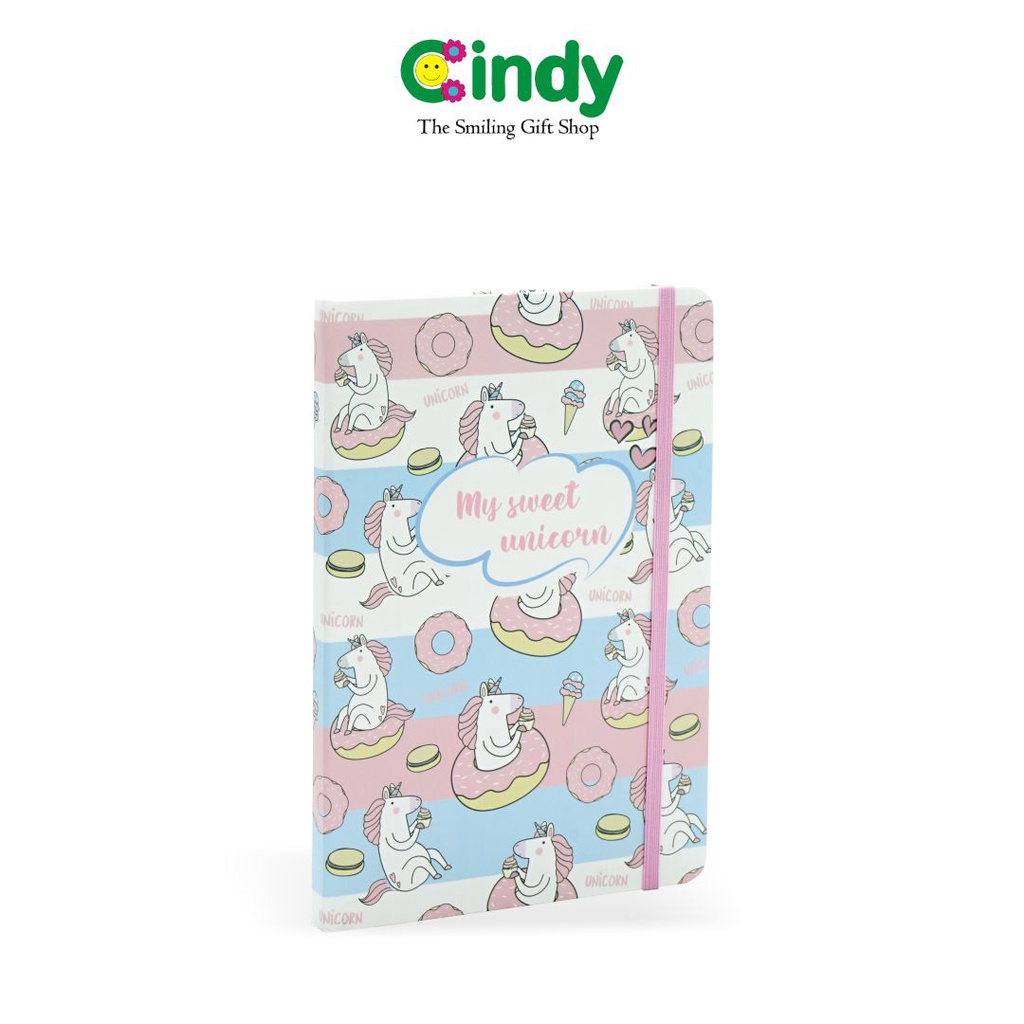 

CINDY Notebook A5 Unicorn Grafik Karet / Diary / Buku Catatan - CSB0511