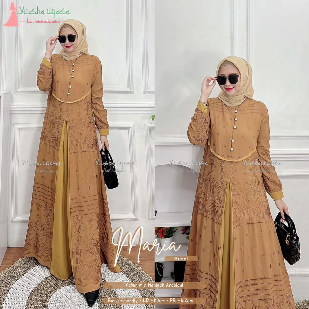 Maria Dress ori Yusha Ilyasa