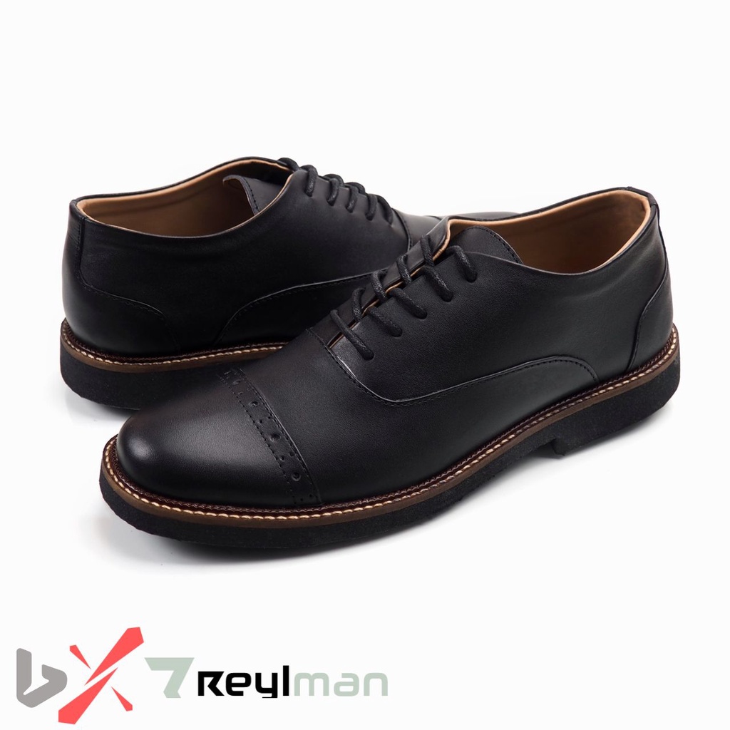 JAZZ 02 SERIES| Reylman x Benjameen | Sepatu Kulit Formal Pria Exclusive