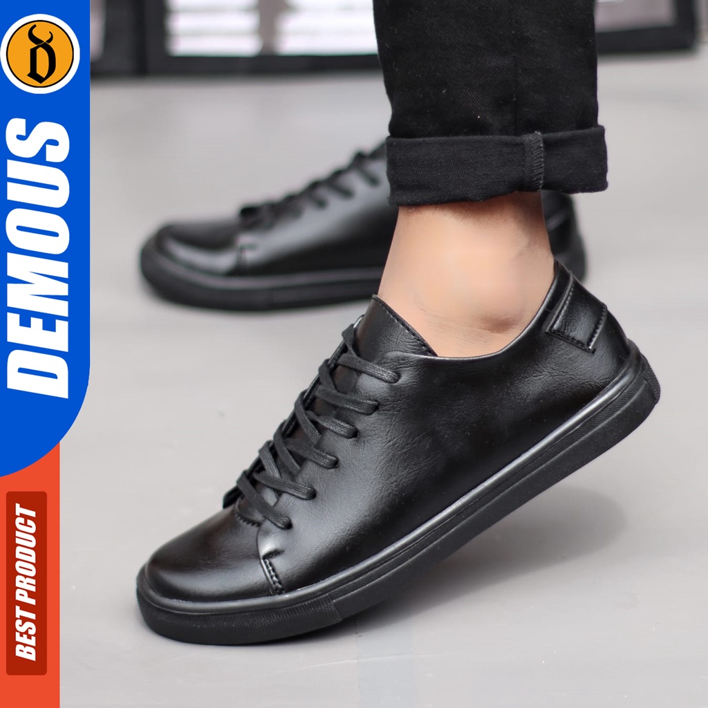 DEMOUS Chizuru - Sepatu Sneakers Casual Tali Pria