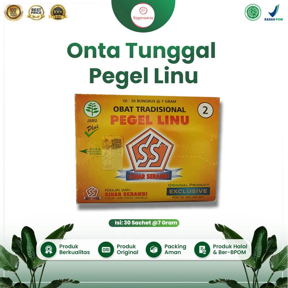 

Onta Tunggal no 2- Obat Herbal Jamu Tradisional Pegal Linu