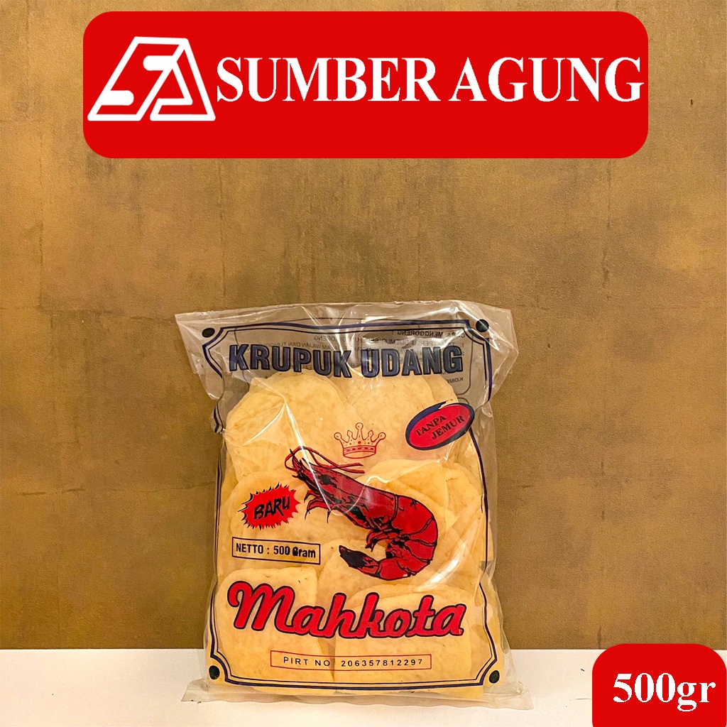 

Krupuk Udang Sidoarjo Tanpa Jemur Cap Mahkota 500gr