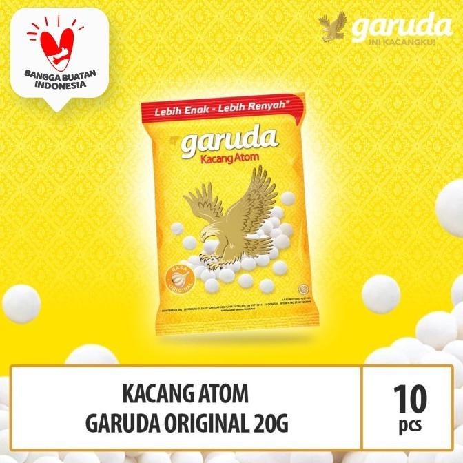 

Kacang atom garuda 20 gr. Eceran 1000. 1 pack isi 10 sachet