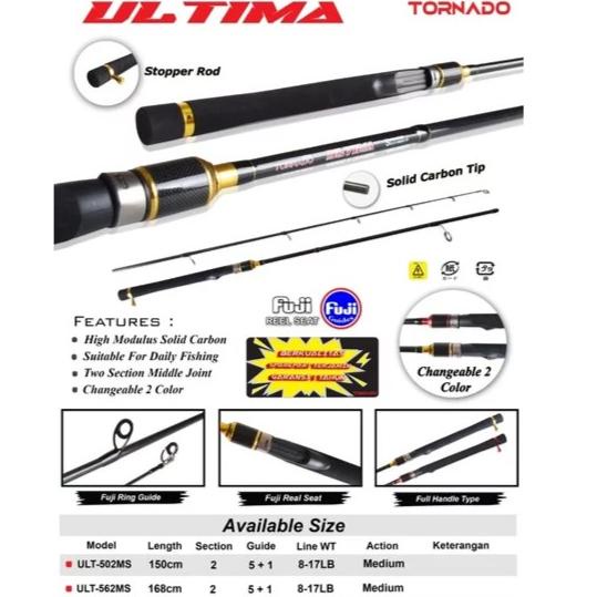 Joran Tornado Ultima - Super Power Solid Carbon Tip