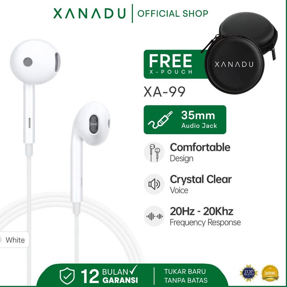 ℗ Xanadu XA99 Headset With Microphone Earphone in Ear ☂