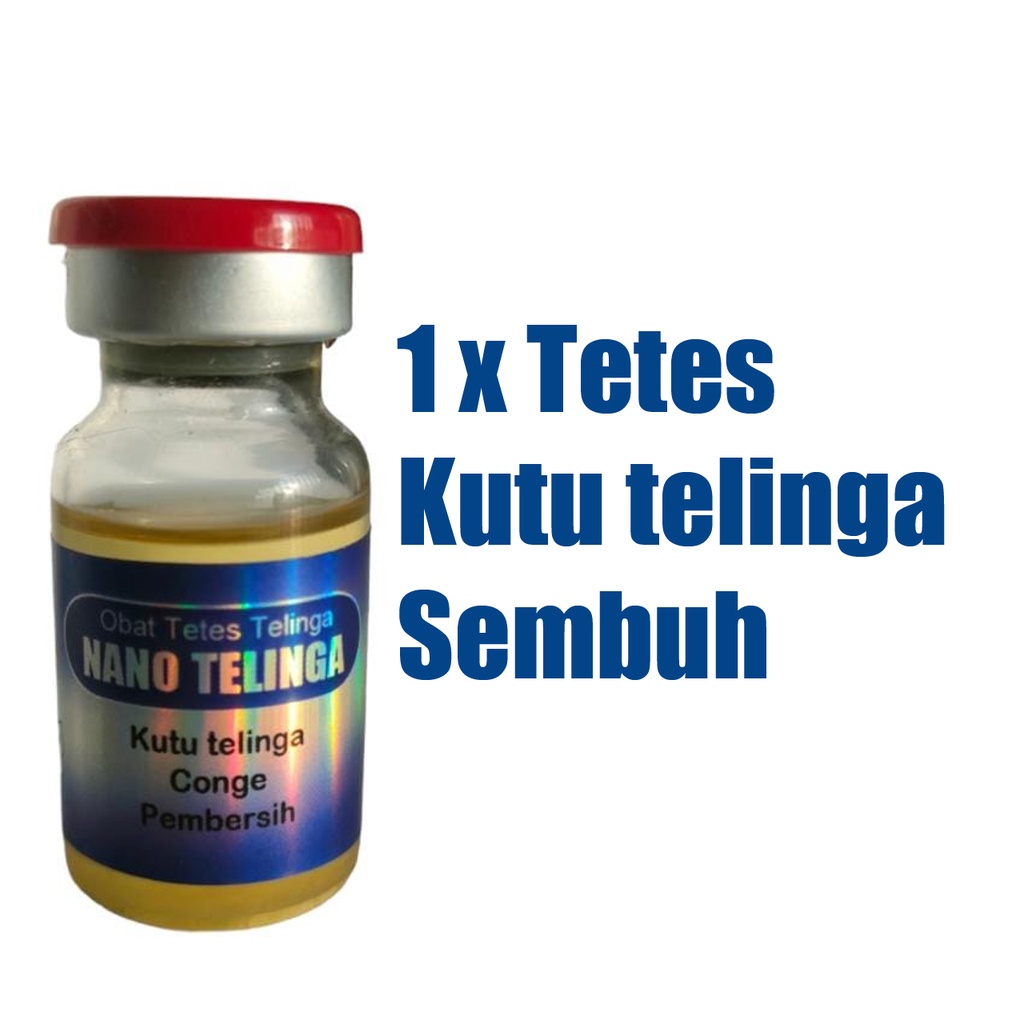 NANO TELINGA tetes telinga kucing ear mites 1x pemberian bebas kutu telinga