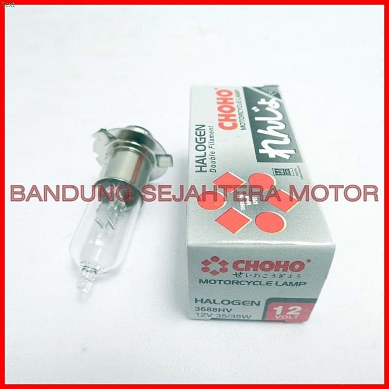 Bohlam Halogen 3688 Supra 12V/ 35w Choho Sparepart murah