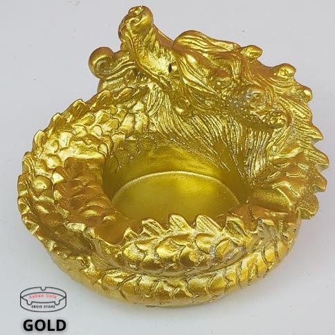 ASBAK ROKOK UNIK NAGA/DRAGON LINGKAR HIASAN RUANGAN MINIMALIS .