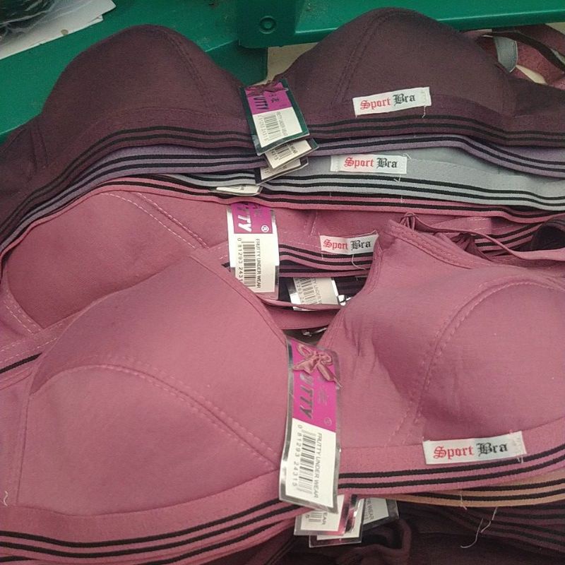 BRA BH BAN Tanpa Kawat dan Busa Size 36 38 40 Murah