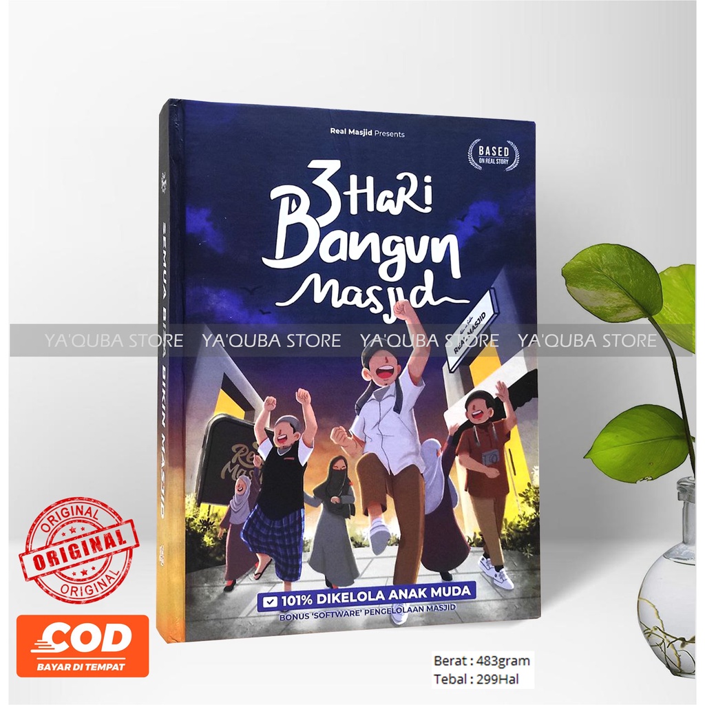 [ REAL MASJID ] 3 TIGA HARI BANGUN MASJID CARA MEMAKMURKAN MASJID ANAK MUDA TAKMIR DKM