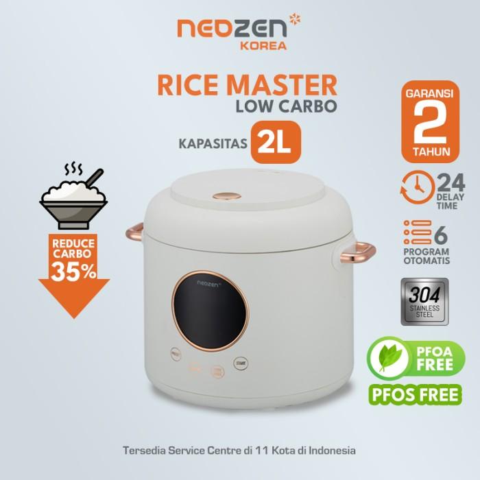 Neozen Rice Master Low Carbo - Rice Cooker 2 L