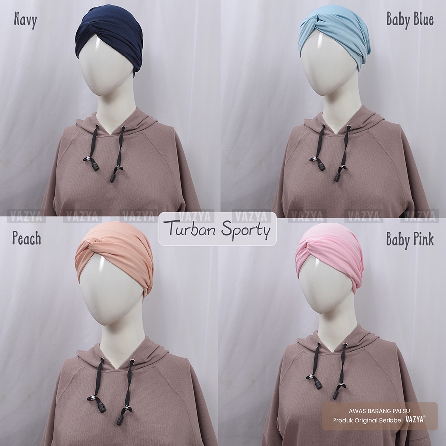 Turban Instan Sporty / HIjab Olahraga