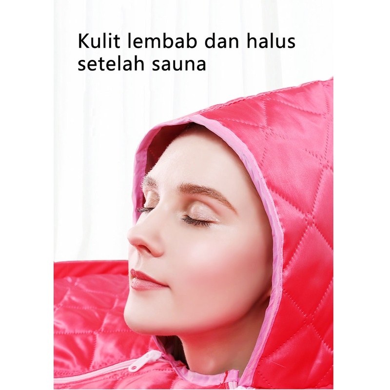 kotak sauna / Portable Steam Sauna Alat Pelangsing Tubuh / Alat Spa /Alat Mandi Uap