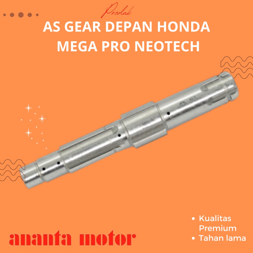 AS GEAR DEPAN NECTECH MEGA PRO FUKUYAMA AS GIR DEPAN MEGA PRO NECTECH FUKUYAMA