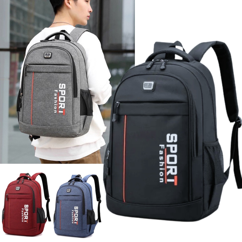 Tas Pria ZB RDN 069 Distro Raindoz Bandung Ransel Punggung Backpack Cowok Keren Sek BRAN NB-Tp BJ