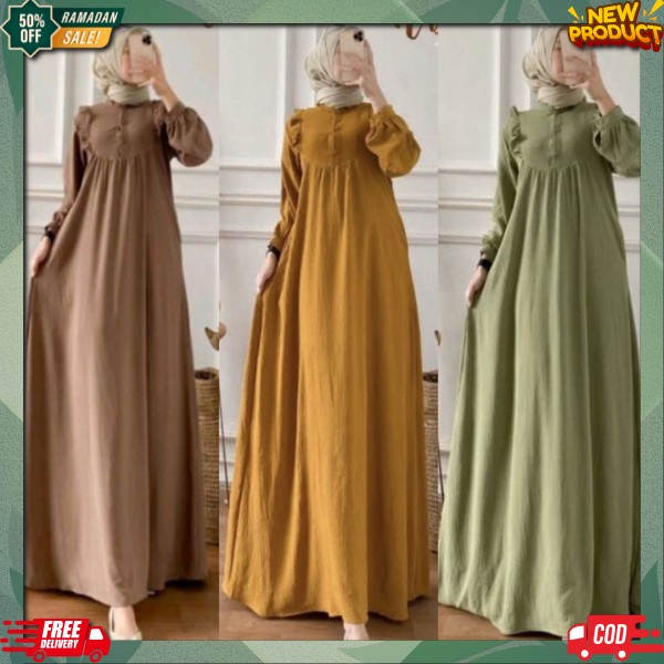 Baju Lebaran Wanita Terbaru Bj Wanita Sarii Gsmis Remaja Termurah Bsju Syari Murah Jumbo Gamis Casua