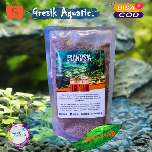Tegu Sand Plantasia - Pasir Hiasan Kosmetik Aquascape Akuarium