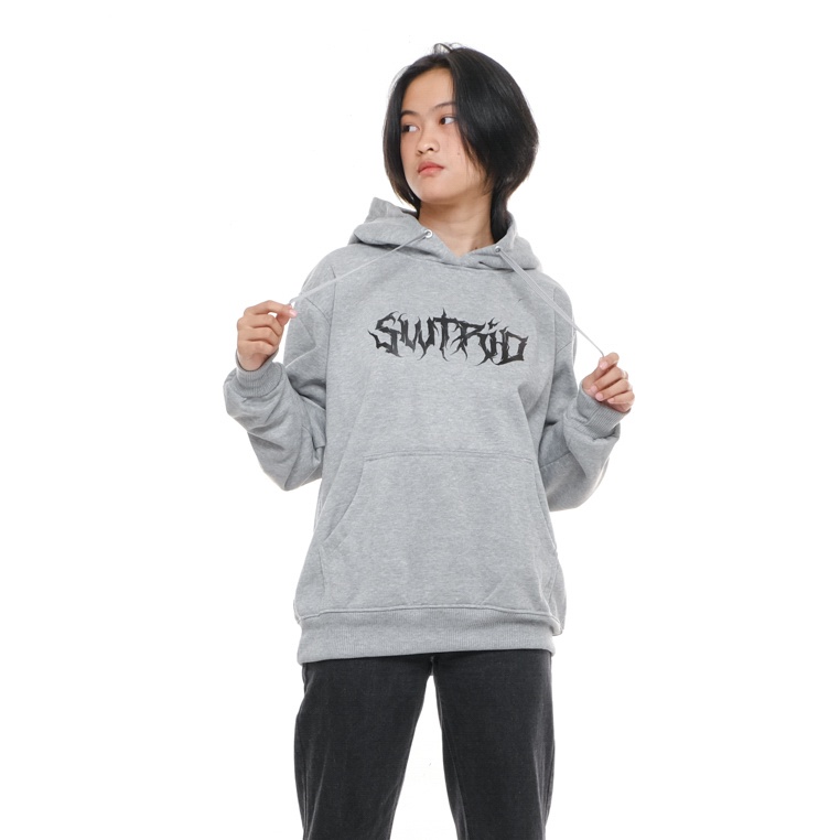 SWEATER_ID Hoodie Jumper Metal SWTRID Sablon Premium Pria Wanita Fleece Tebal