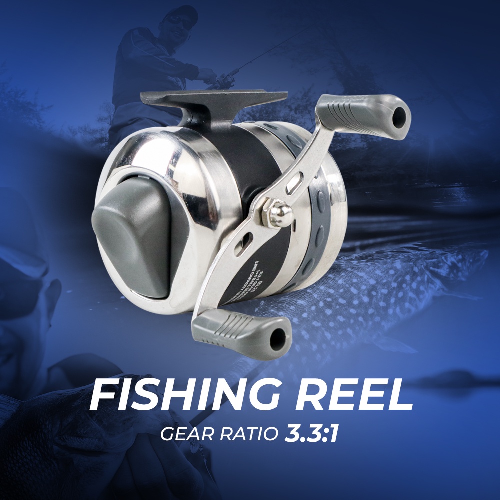 Fishing Reel Pancing Baitcasting Fishing - BL25 - Silver