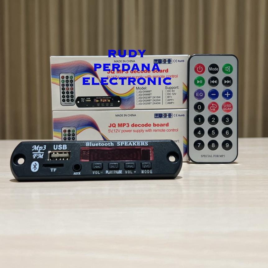 MODUL KIT BLUETOOTH MP3 PLAYER RADIO FM AM SPEAKER USB SD CARD AUX (KODE 708)