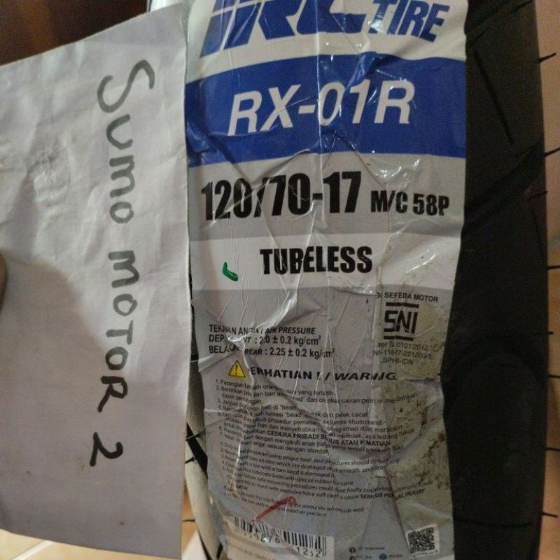 ban luar vixion 120/70-17 IRC