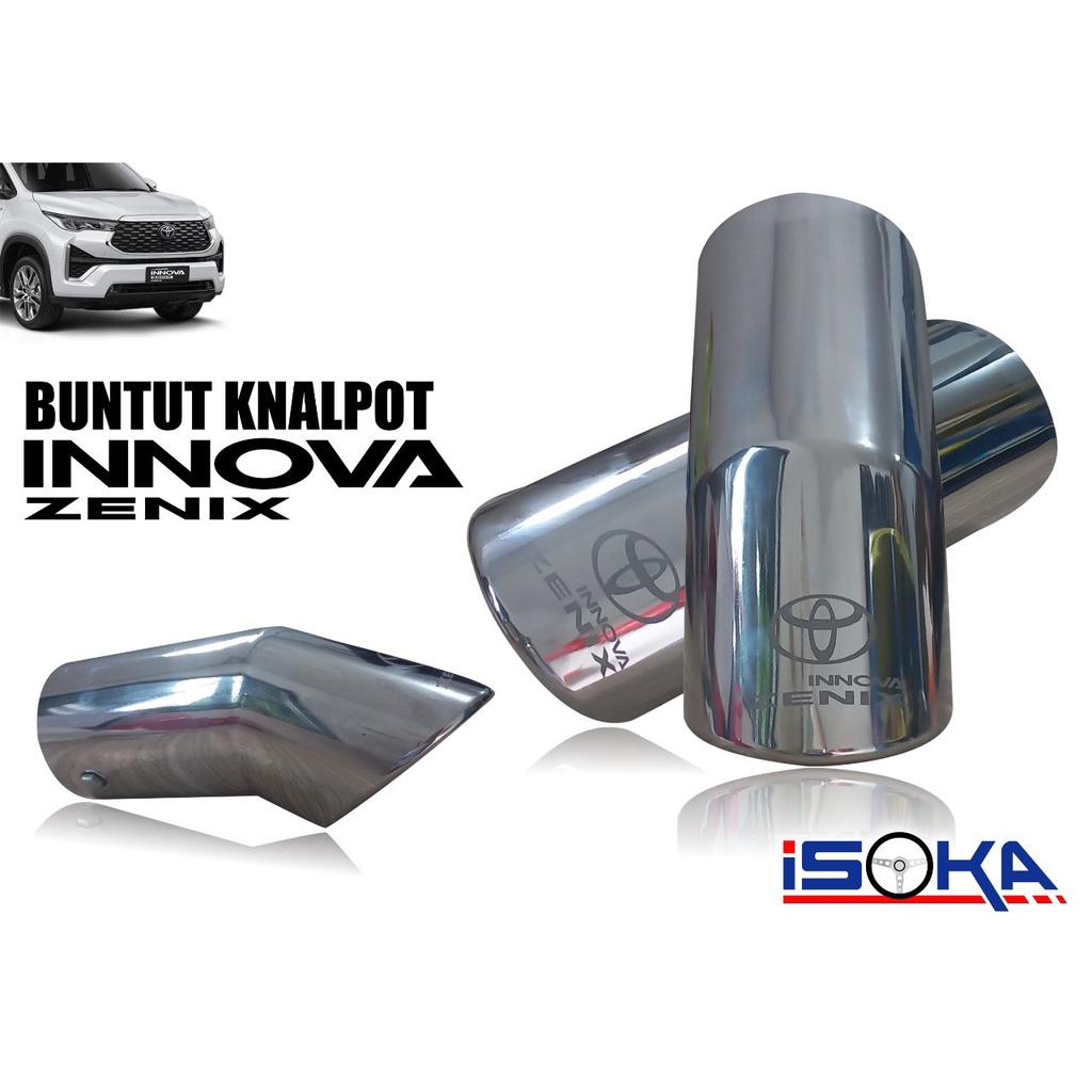 Muffler / Buntut Knalpot Innova Zenix 2023