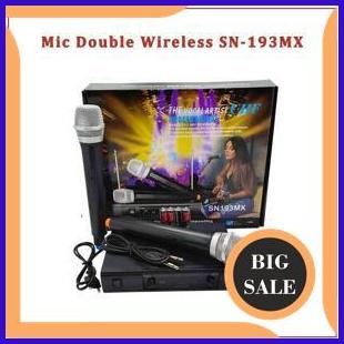Mic - Microphone Wireless Double UHF SONY SN-193 MX 1M4R23 limited stock