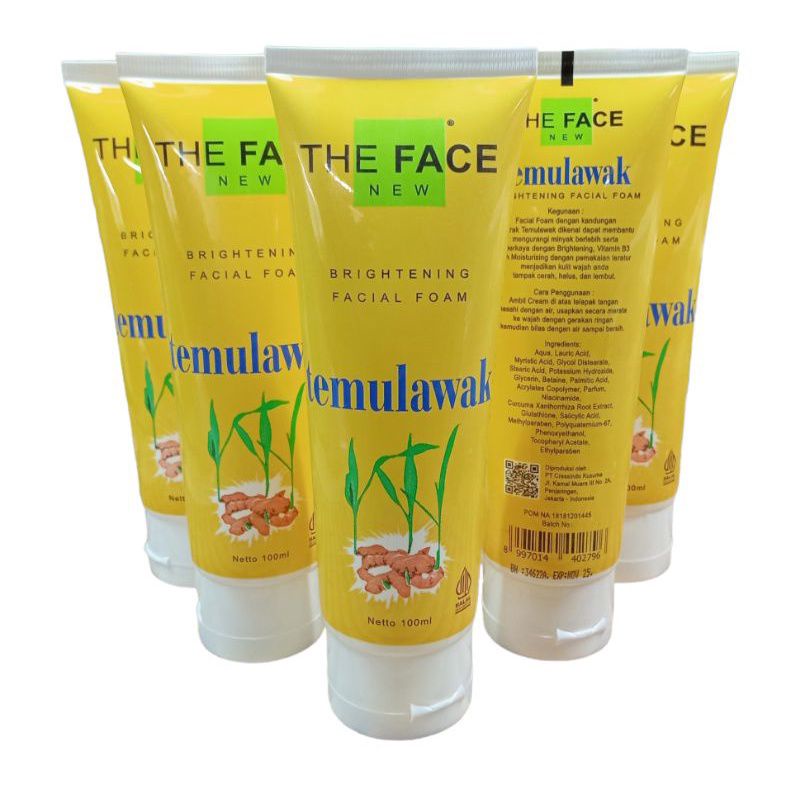 The Face Temulawak Facial Foam - 100ml