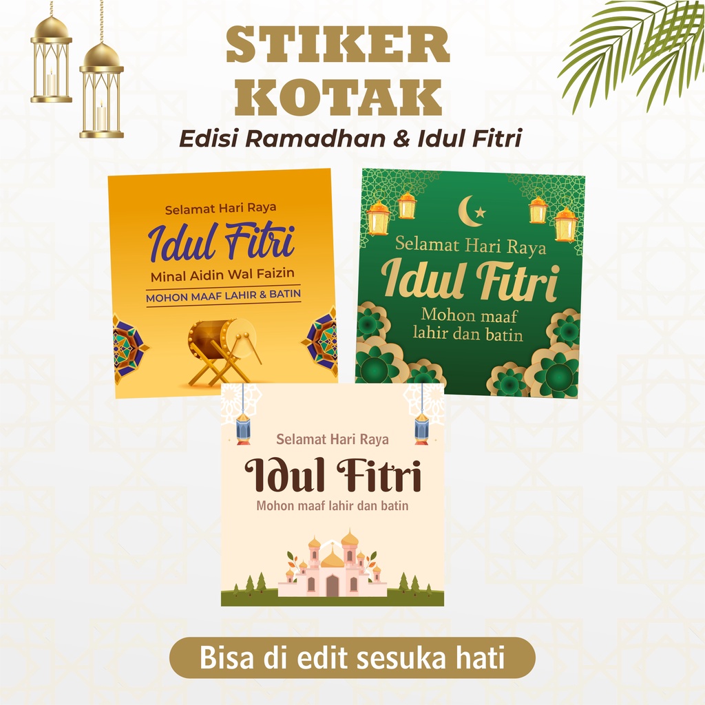 

Stiker toples edisi ramadhan / Stiker kotak / Stiker segel Ramadhan