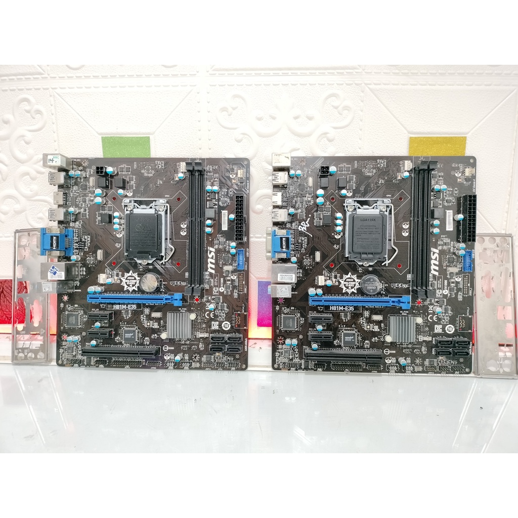 MOTHETBOARD MSI H81M-E35 LGA 1150 DRR3 GEN4