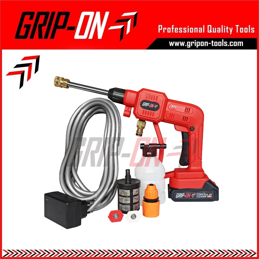 Grip On Cordless Jet Cleaner 24 Volt / Jet Pembersih Tanpa Kabel / Semprotan Air Jet Cleaner Tenaga Batrai