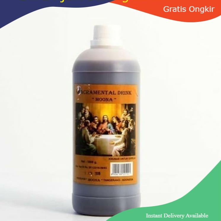 

✲ Anggur Peran Kudus 1 Liter Khusus Gereja murah ✵